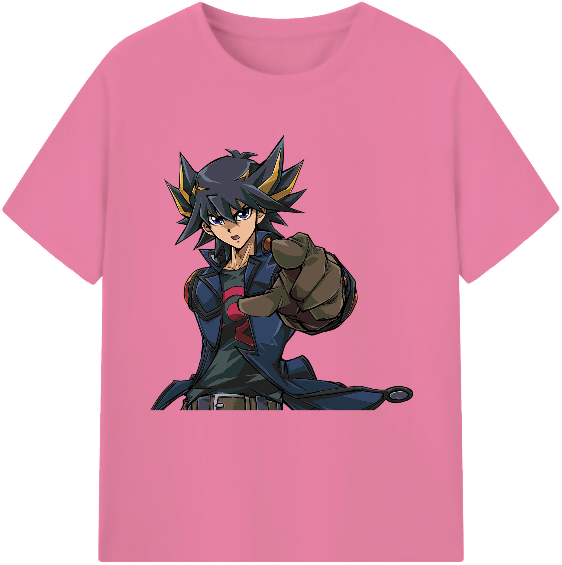 （画像用） 遊☆戯☆王 Yu-Gi-Oh! 綿100％半袖Tシャツ（フロントプリント）